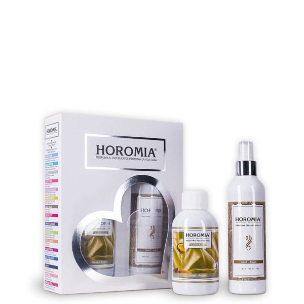 SET Horotwins parfum za pranje perila + dišava ZLATI ARGAN (Gold Argan) - slika 2